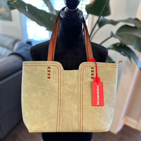 NWT✨Montana West Tote Bag Top Handle
Satchel Oversized Shoulder Hobo PU Leather - Picture 1 of 11